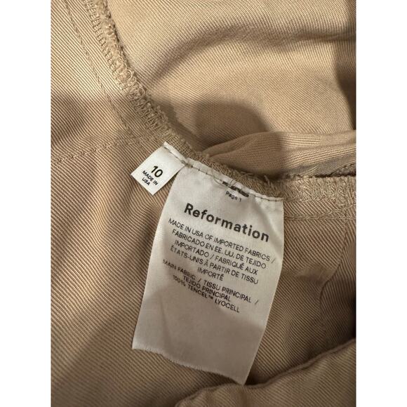 Reformation Women's Alley Puffy Short Sleeve Top Size 10 - Picture 4 of 12